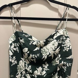 Abercrombie & Fitch High-Slit Midaxi Dress